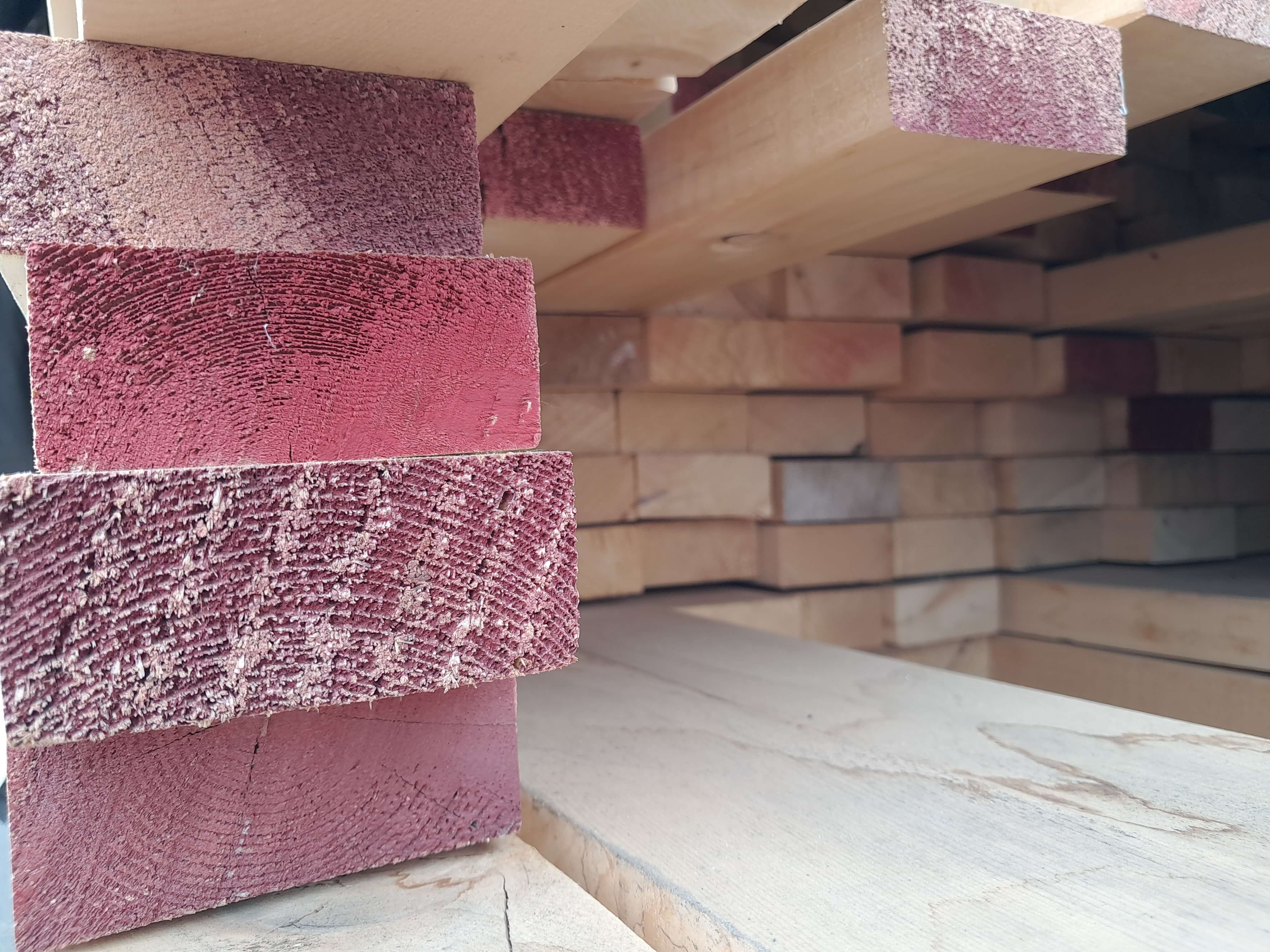 Alaska Yellow Cedar Deck Application