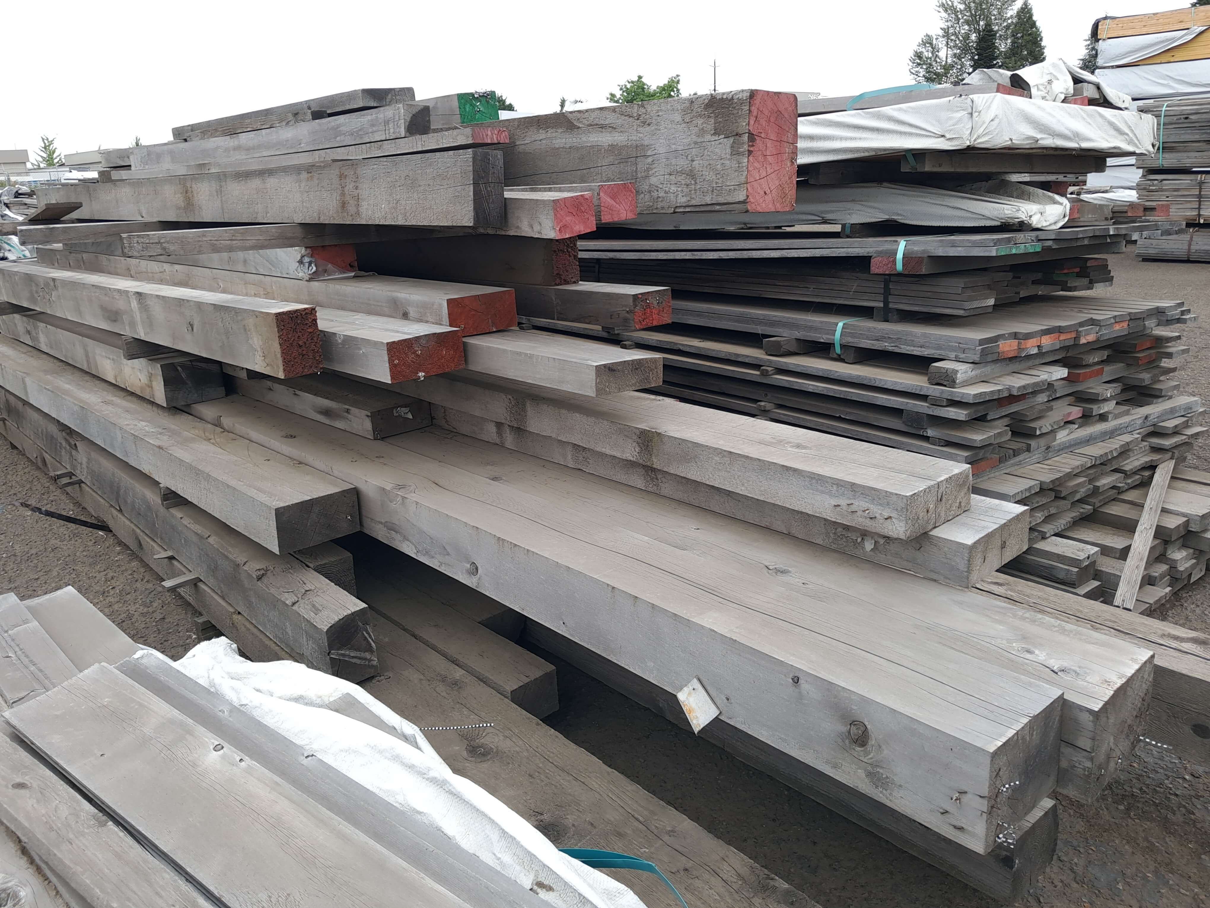 Overstock Lumber Selection